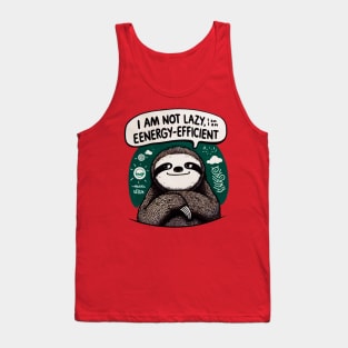 Embracing Laziness Design Tank Top